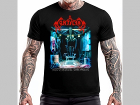 Mortician - čierne p&aacute;nske tričko 100%bavlna